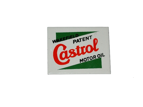 Castrol Classic Emailleschild 7 x 5 cm