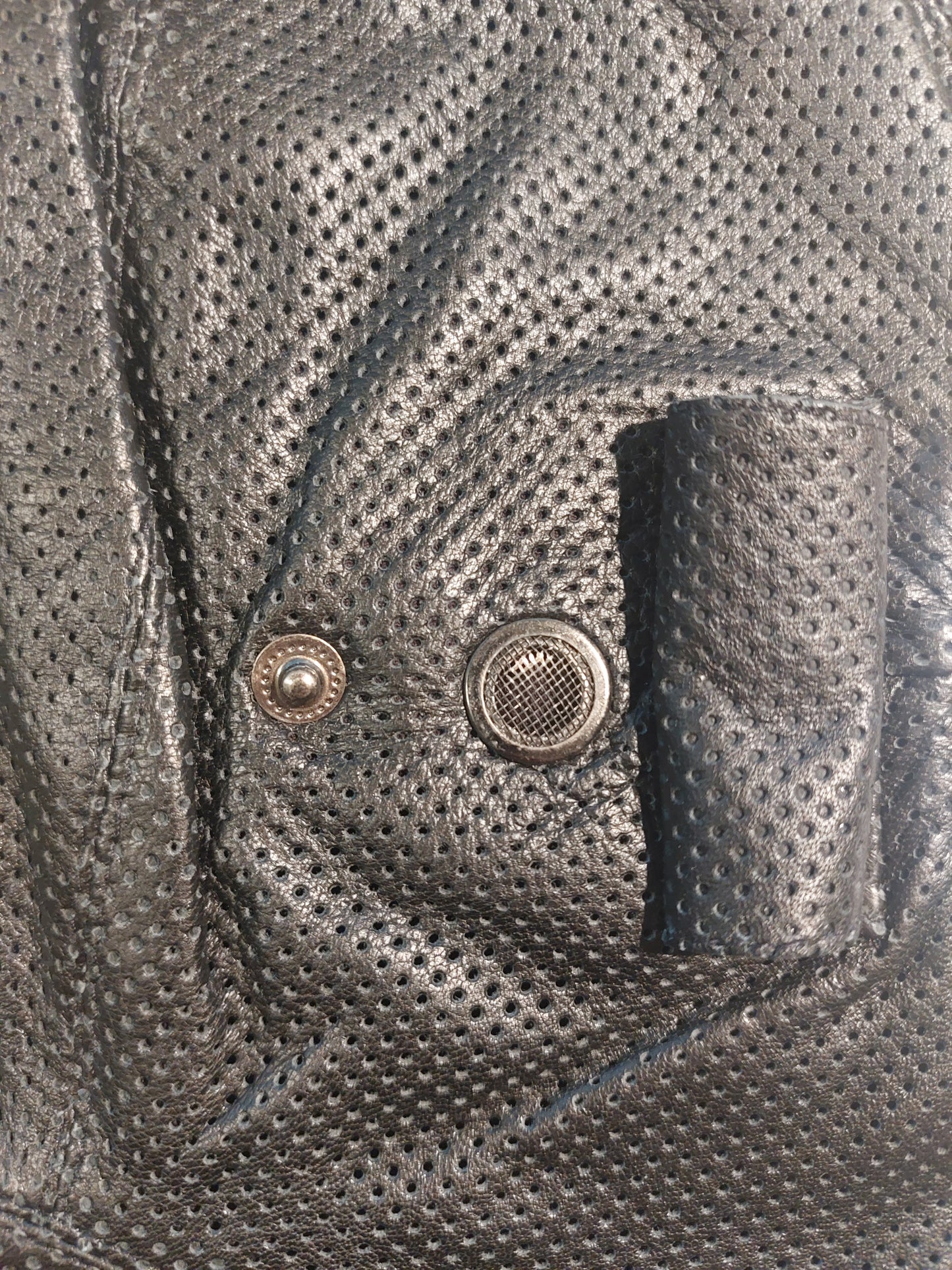 Cabriohaube perforiert schwarz