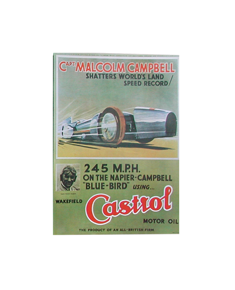 Castrol Classic Poster 245 M.P.H.